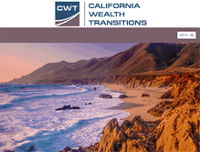 Tablet Screenshot of californiawealthtransitions.com